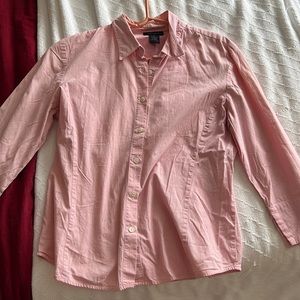 Pink button up